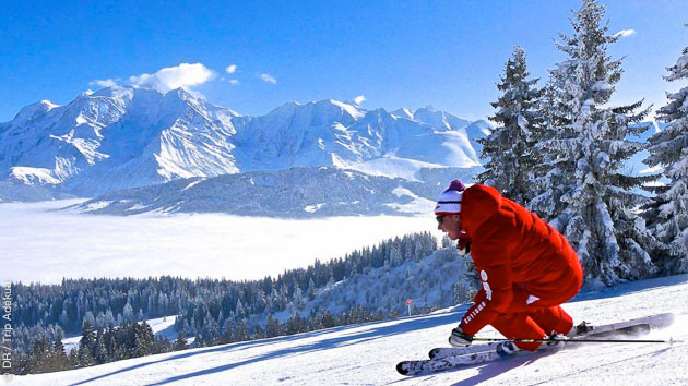 vacances ski freeride à megeve